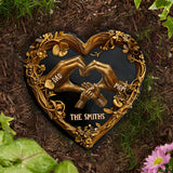 Our Family - Personalized Family Heart Shaped Stone
