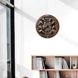 Time Spent in the Saddle is Never Wasted - Personalized Horse Wall Clock