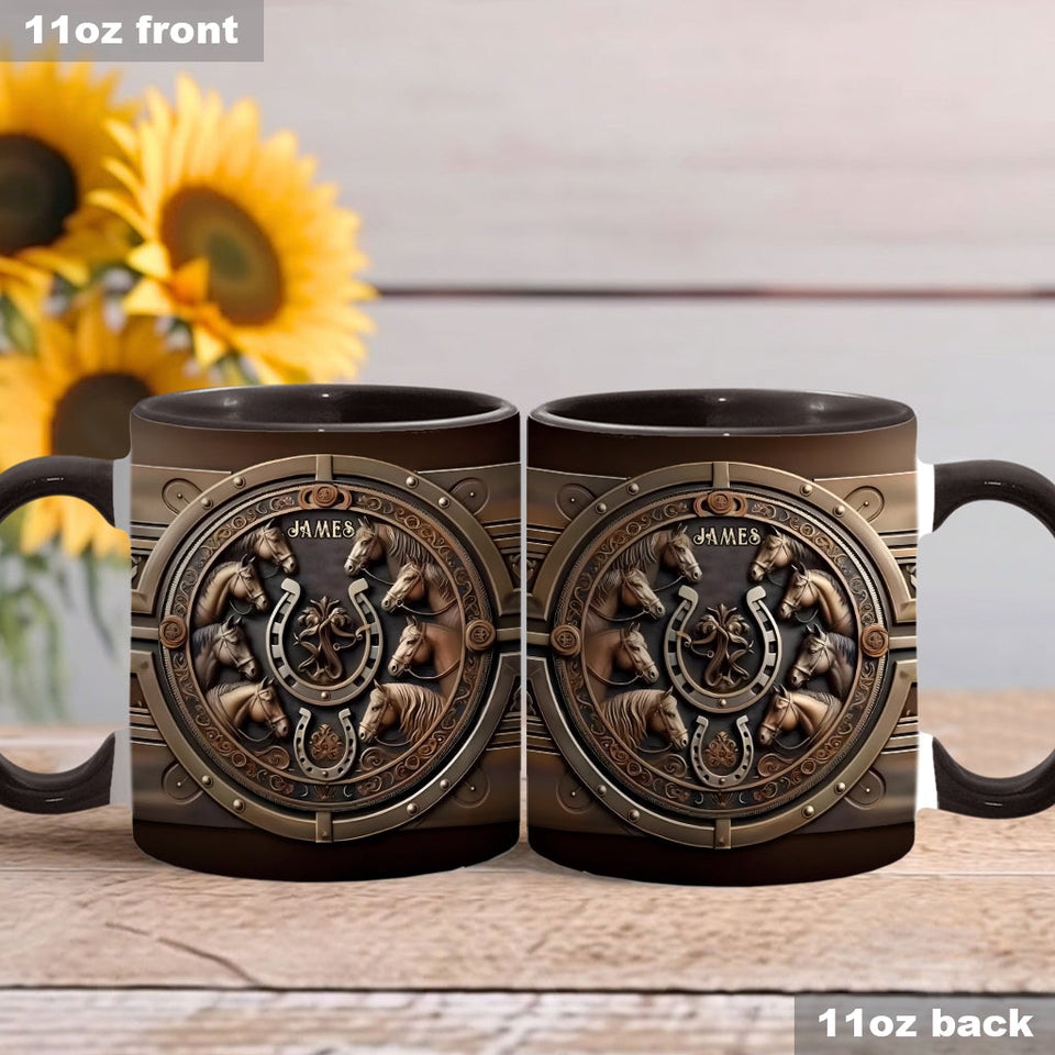 Love Horse - Personalized Horse Accent Mug