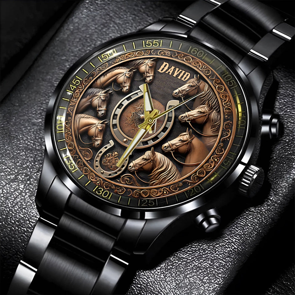 Horse Lovers - Personalized Horse Hand Watch