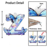 Stunning Butterfly Alphabet - Personalized Butterfly Ornament