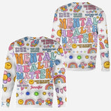 Mental Health Matter - Personalized Mental Health Awareness All Over Shirt