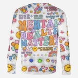 Mental Health Matter - Personalized Mental Health Awareness All Over Shirt