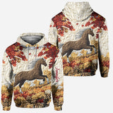 Love Horses - Personalized Horse Hoodie and Leggings