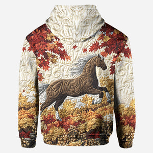 Love Horses - Personalized Horse Hoodie and Leggings