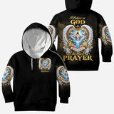 I Believe in God and the Power of Prayer - Personalized Christian All Over Shirt