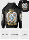 I Believe in God and the Power of Prayer - Personalized Christian All Over Shirt