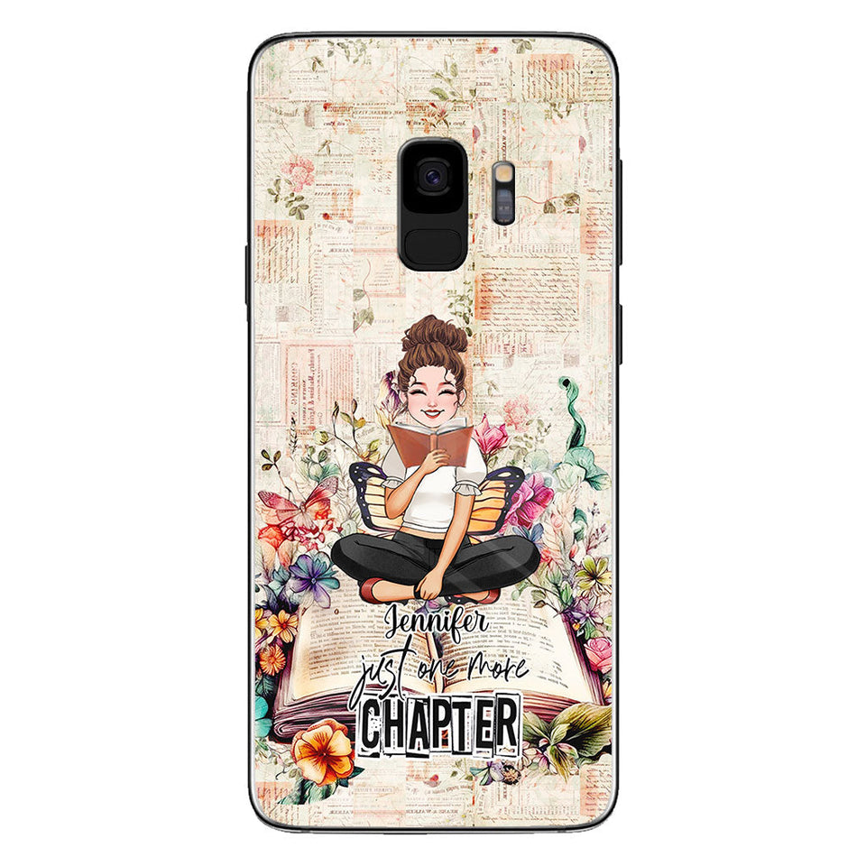 Just One More Chapter - Personalized Book Phone Case