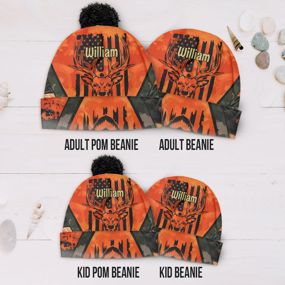 Love Hunting - Personalized Hunting Beanie Hat