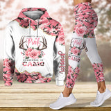 Pretty In Pink - Personalized Hunting Hoodie and Leggings