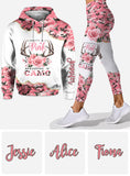 Pretty In Pink - Personalized Hunting Hoodie and Leggings