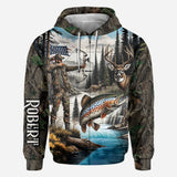 Love Hunting - Personalized Hunting All Over Shirt
