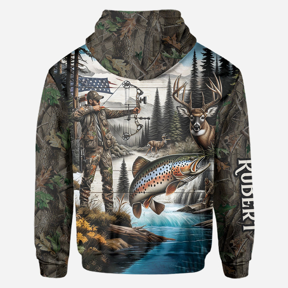 Love Hunting - Personalized Hunting All Over Shirt