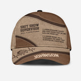 Shit Show Supervisor - Personalized Colleague Classic Cap
