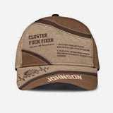 Cluster F**** Fixer - Personalized Colleague Classic Cap