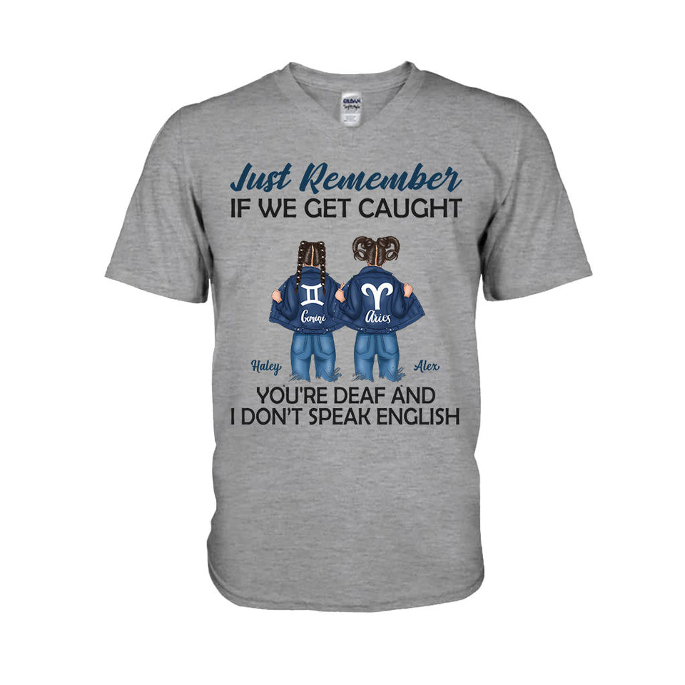 Trouble Together - Personalized Bestie T-shirt And Hoodie