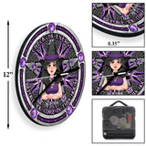 Check Ya Energy - Personalized Witch Wall Clock
