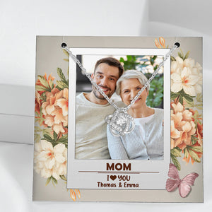 Grandma I Love You - Gift for grandma, mom, aunt, sister, wife, girlfriend - Personalized Necklace