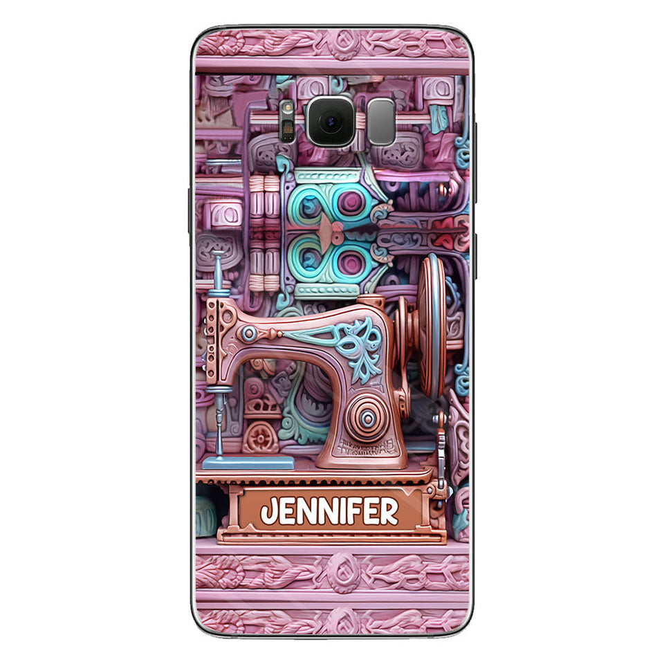 Love Sewing - Personalized Sewing Phone Case