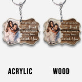 The Best Days Have Been With You - Personalized Couple Keychain