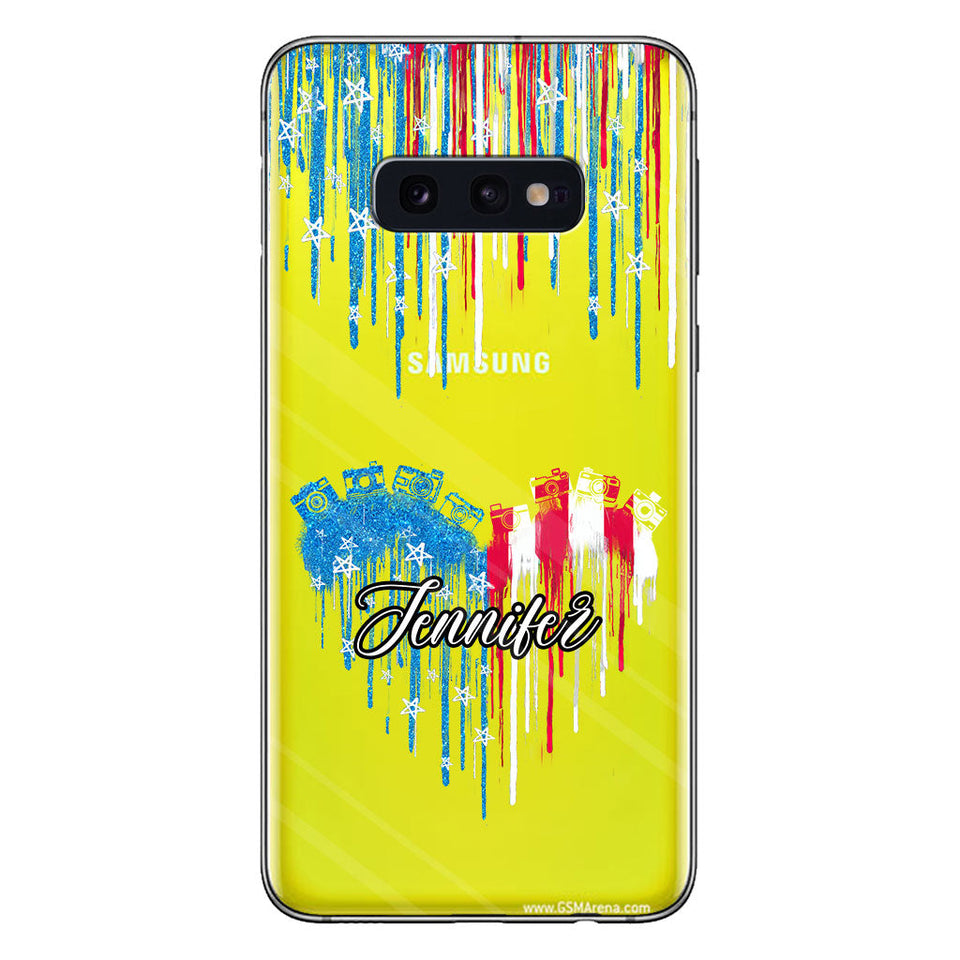 Love Photography - Personalized Photography Clear Phone Case