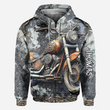 Time To Ride - Personalized Biker All Over Shirt