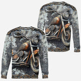 Time To Ride - Personalized Biker All Over Shirt