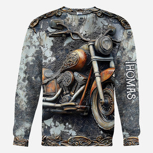Time To Ride - Personalized Biker All Over Shirt