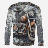 Time To Ride - Personalized Biker All Over Shirt