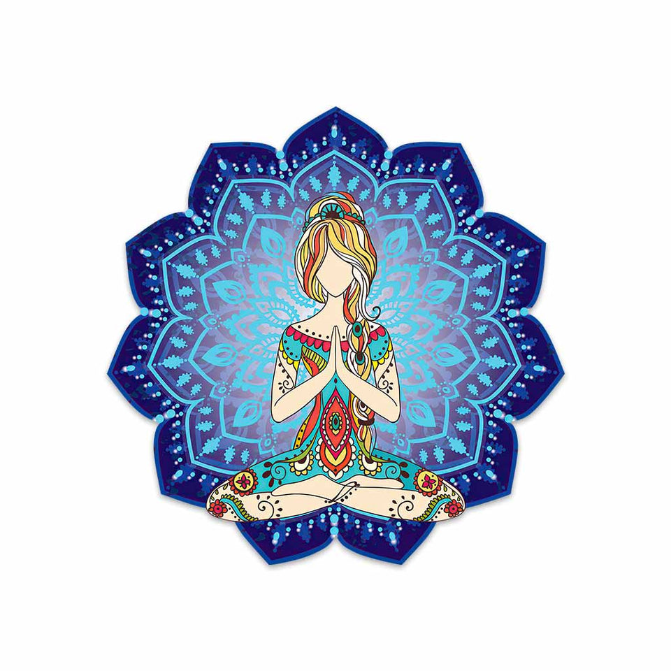 Namaste Paradise - Yoga Shaped Doormat
