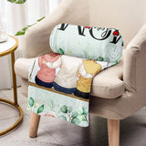 We Love You, Mom - Personalized Mother's Day Mother Blanket