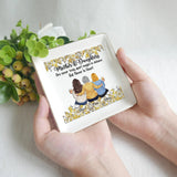 Mother And Daughters - Mother's Day Mother Jewelry Dish