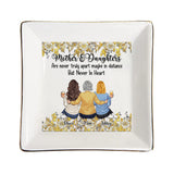 Mother And Daughters - Mother's Day Mother Jewelry Dish