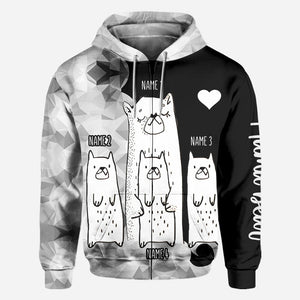 Mama Bear - Personalized Mother's Day Mother All Over T-shirt and Hoodie