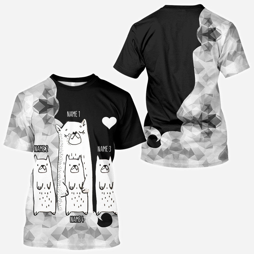 Mama Bear - Personalized Mother's Day Mother All Over T-shirt and Hoodie