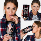Best Dad Ever - Personalized Father Tumbler