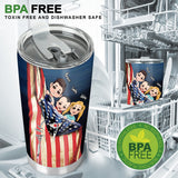Reel Cool Dad - Personalized Fishing Tumbler