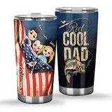 Reel Cool Dad - Personalized Fishing Tumbler
