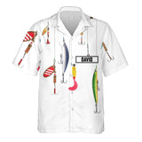 Tervis Fishing Lures - Personalized Fishing Hawaiian Shirt