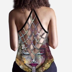 Namaste Cross Tank Top