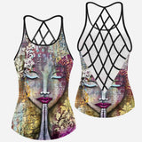 Namaste Cross Tank Top