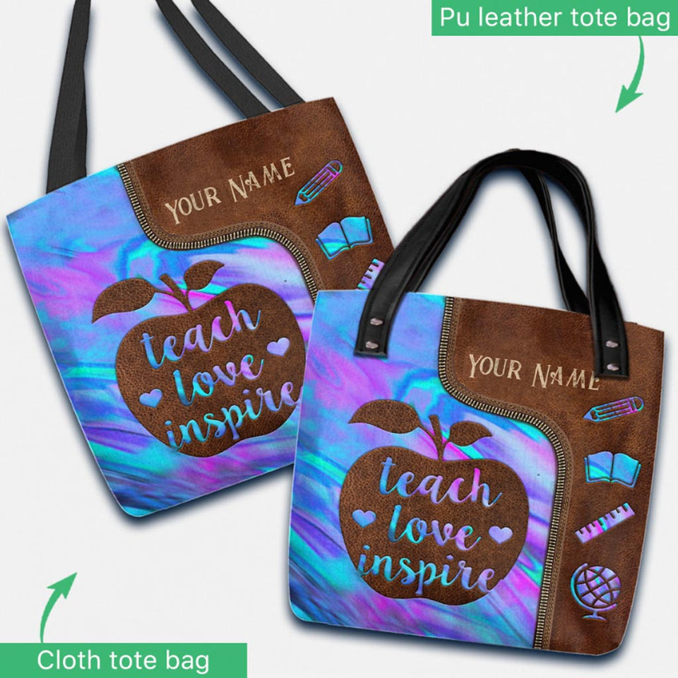 Teacher Personalized Tote Bag
