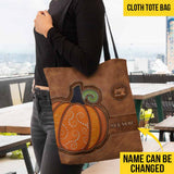 Love Pumpkin - Quilting Personalized Tote Bag