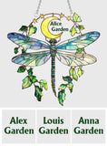 Garden Dragonfly - Personalized Gardening Window Hanging Suncatcher Ornament