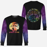 And Into The Forest I Go - Hiking All Over T-shirt and Hoodie 112021