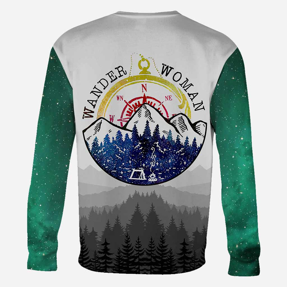 And Into The Forest I Go - Hiking All Over T-shirt and Hoodie 112021