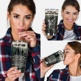 To My Son - Hunting Tumbler 112021
