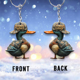 Duck Hunting - Personalized Hunting Keychain