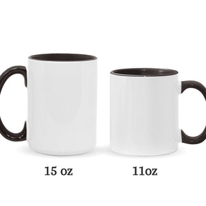 Cute Bear Couple - Personalized Couple Accent Mug