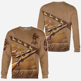 Love Hunting - Personalized Hunting All Over Shirt